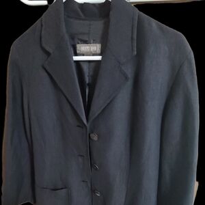 Vintage Country Road Black Lightweight Blazer Jacket Career Women’s Size 4